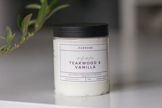 Teakwood & Vanilla - Whipped Body Butter